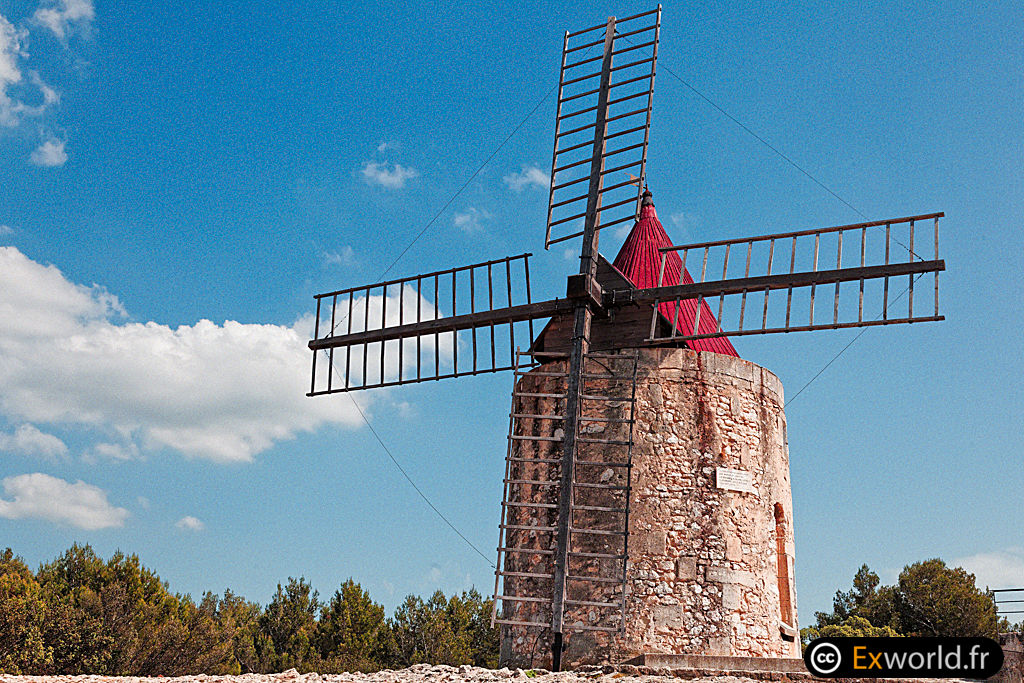 Le moulin Alphonse Daudet