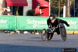 Anonyme vainqueur Marathon de Paris 2019 Handisports