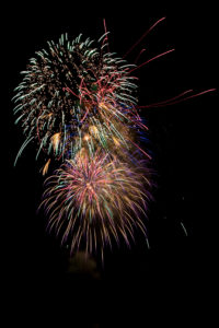 feux d'artifice