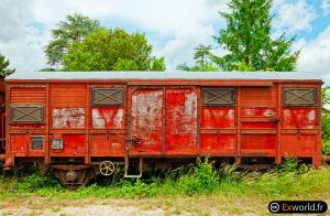 Wagon couvert unifie G40-2 25m