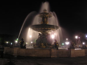 Fontaine place de la concorde