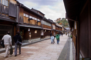 Higashi Chaya Gaï à Kanazawa