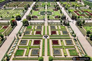 Villandry's garden