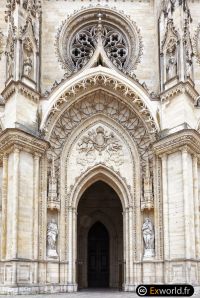 West face door