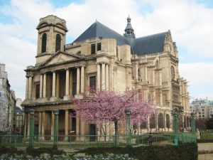 Eglise Saint Eustache avec Sakura